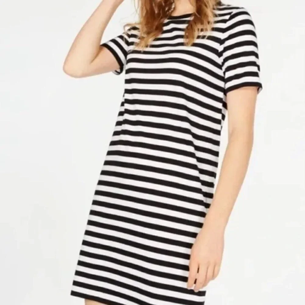 Michael Kors T-Shirt Stirped Dress